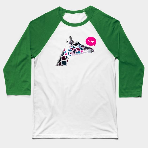 'Sup? Baseball T-Shirt by BrendaCavalcanti